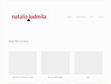 Tablet Screenshot of natalialudmila.net